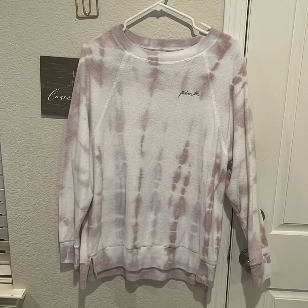 PINK Victoria's Secret Tie-Dye Tunic Sweater